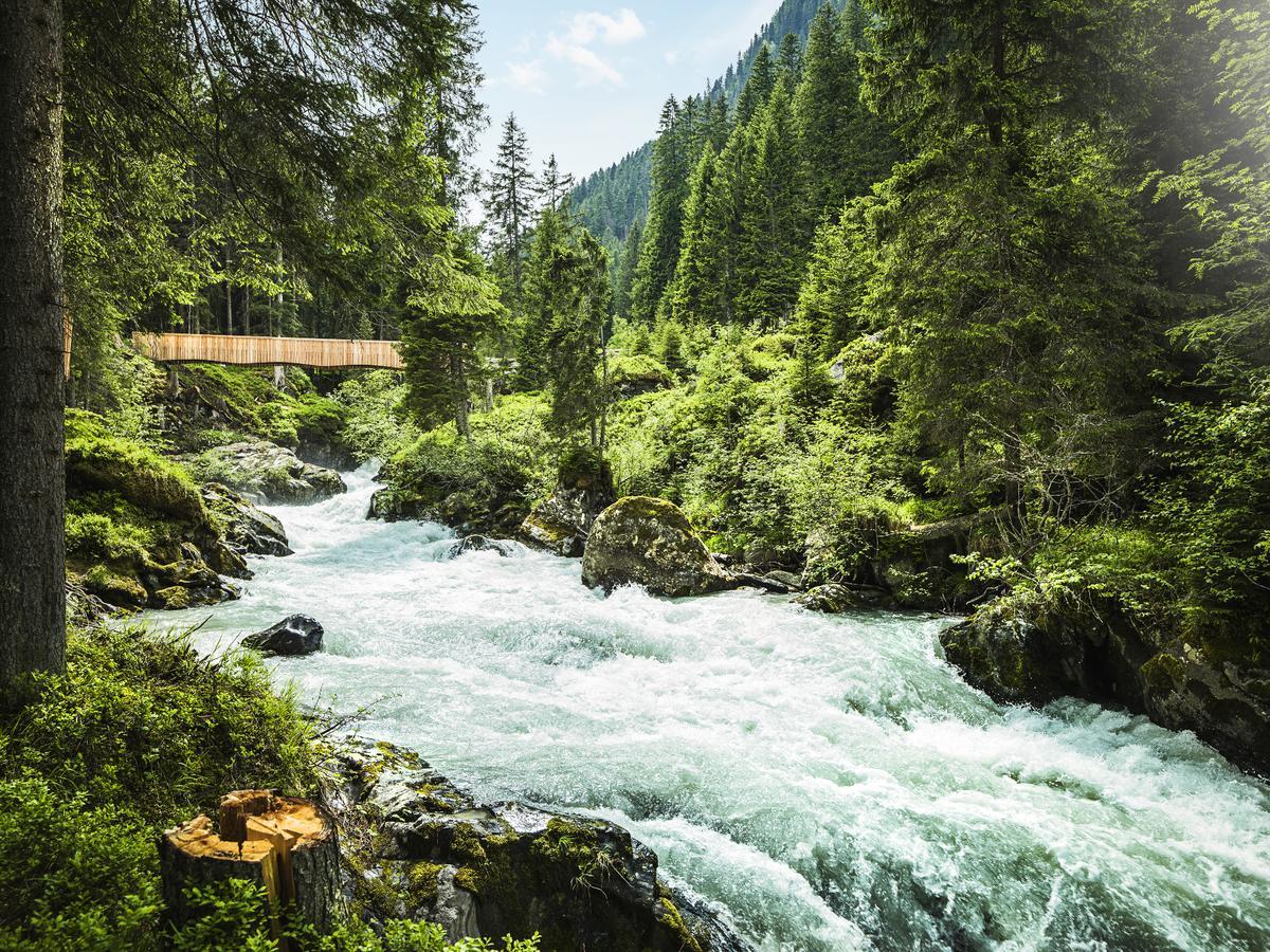 Apartamento Haus Alpenchalet Neustift im Stubaital Exterior foto